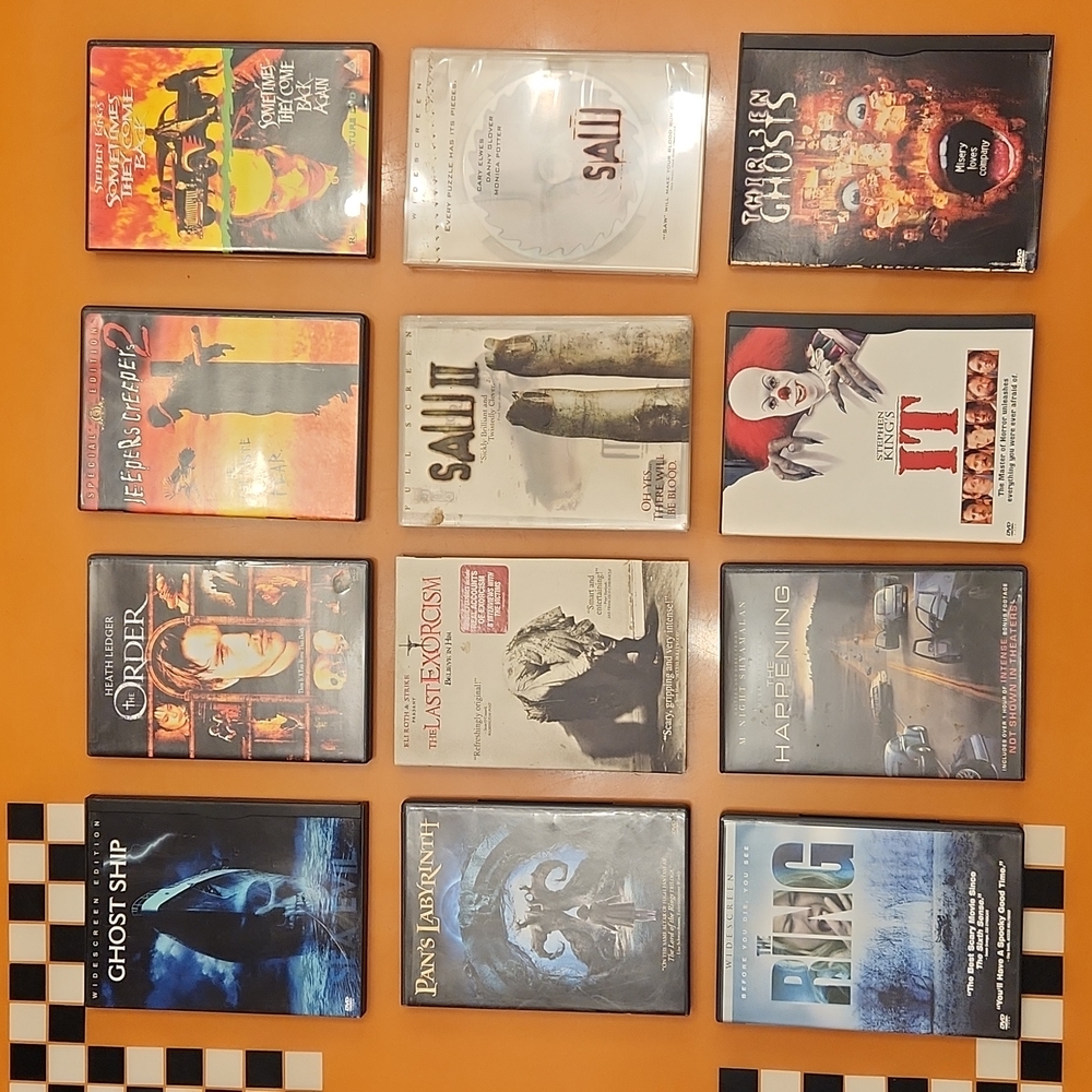 Dvds horror bunch of 12